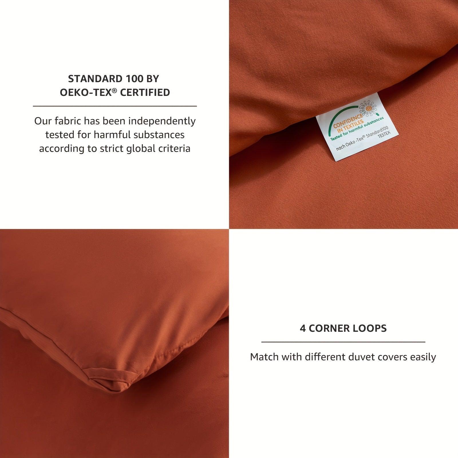 3-Piece Solid Breathable Quilted Style Bedding Sets