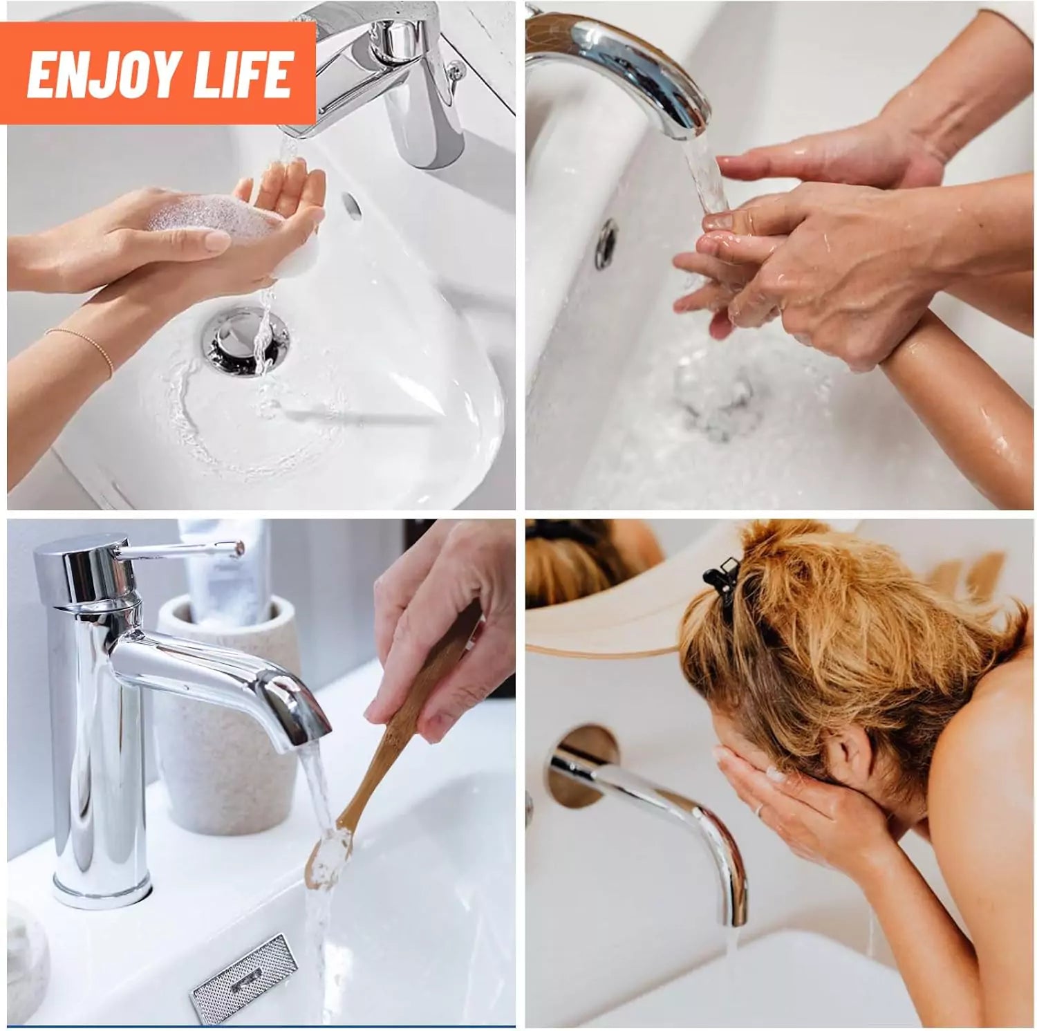 SmartDrain™ – Solid Metal Build. Brass Core. Upgraded Design Fits 99% of Sinks